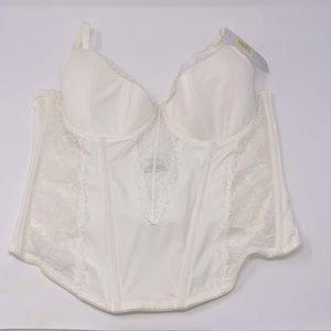 Modern Movement Cream Colored Bra Corset Size 36C Brand New W/Tags